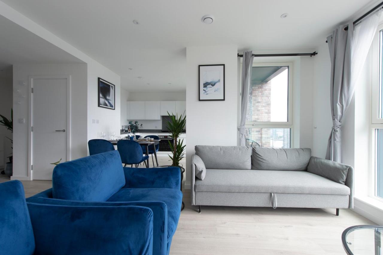 Apartamento Ac Luxe Penthouse With Free Parking Londres Exterior foto